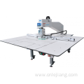 Heavy material template sewing machine